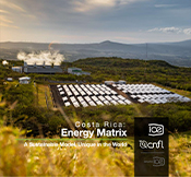 Energy matrix: A sustainable model, unique in the world 