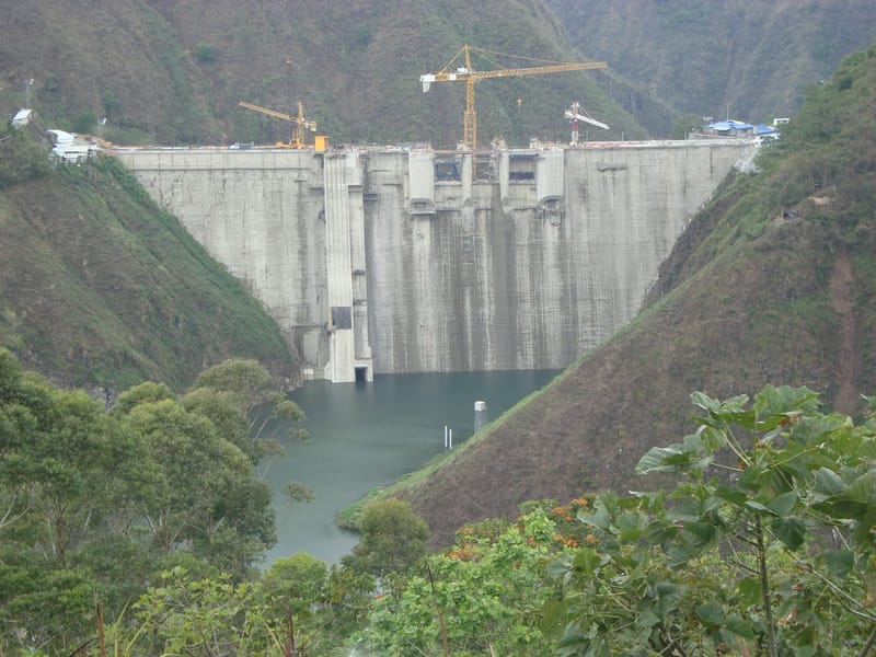 Primer llenado del embalse y del túnel de conducción, 2010