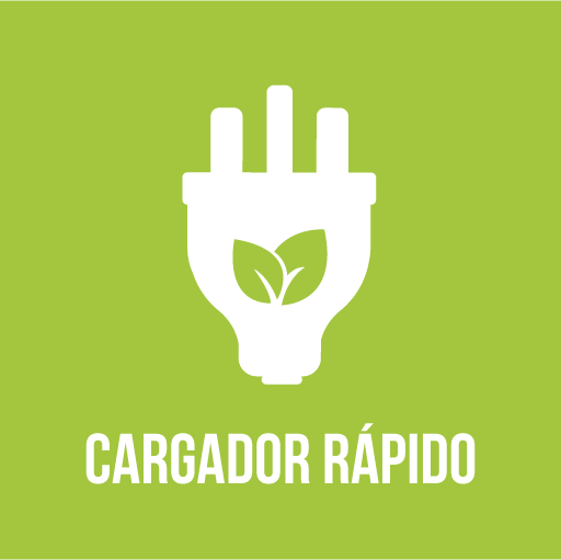 icono de cargador rápido