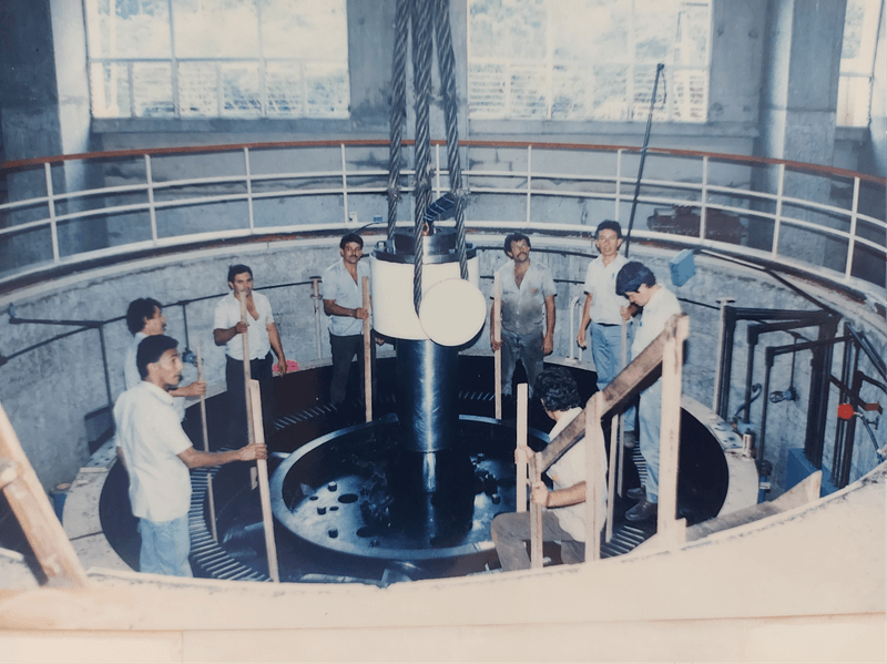 Mantenimiento mayor de la Unidad 1, 1986